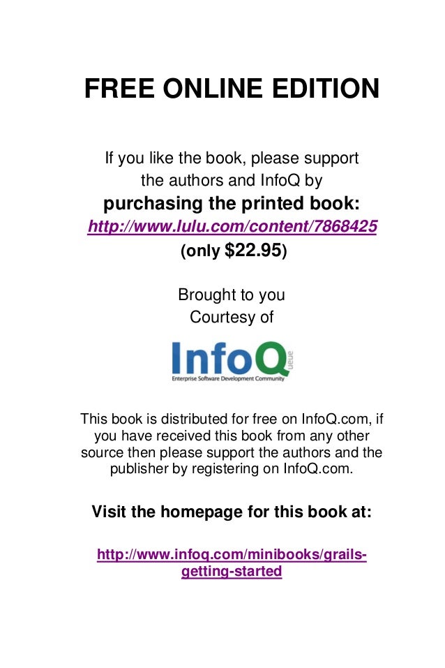 getting started with grails second edition